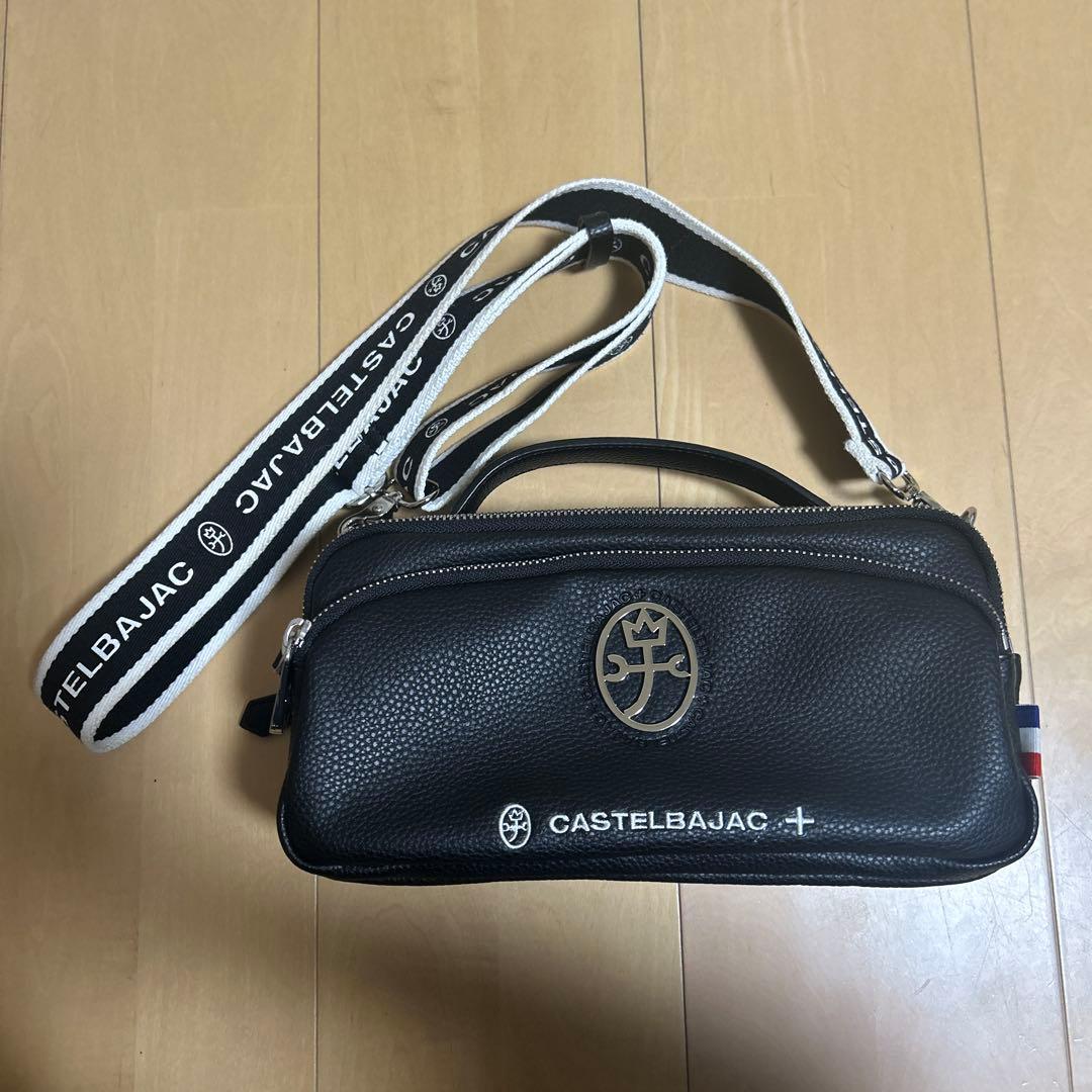 カステルバジャック ハロゲン ミニショルダーバッグ ブラック