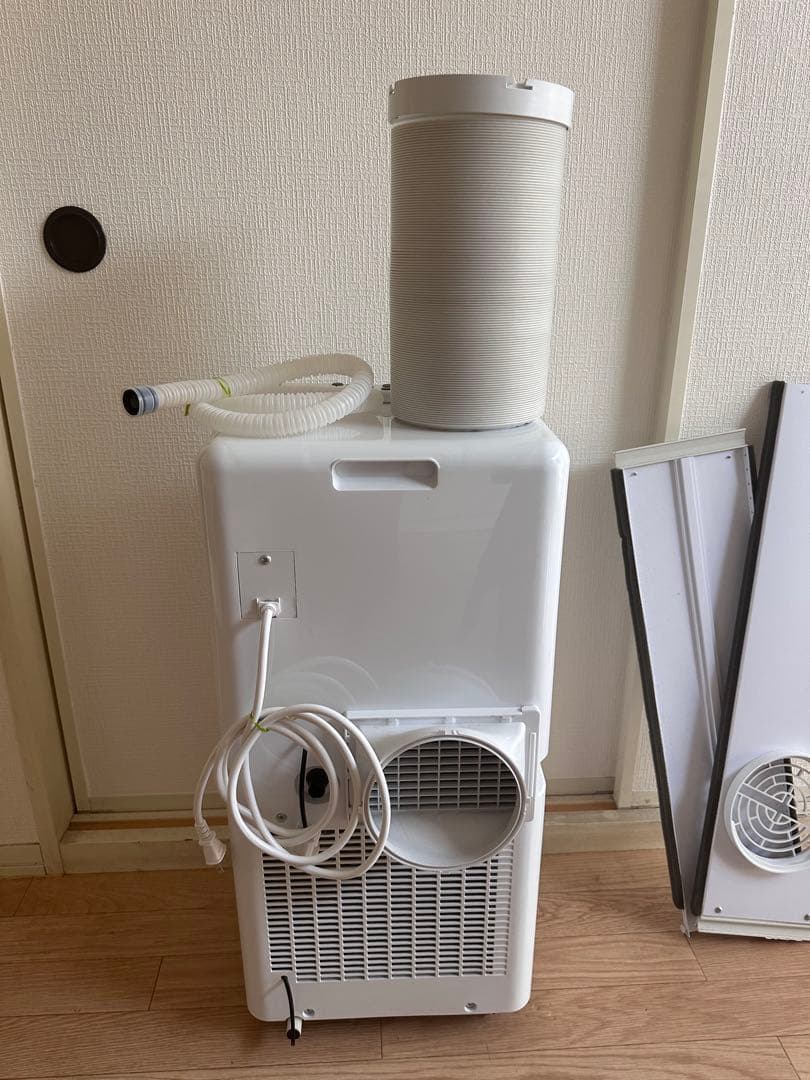 山善 移動式 スポットクーラー PJEC-K222-W