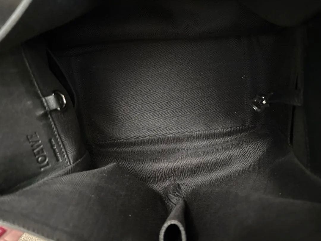 LOEWE ロエベ　ハンモック　ブラック　トートバッグ