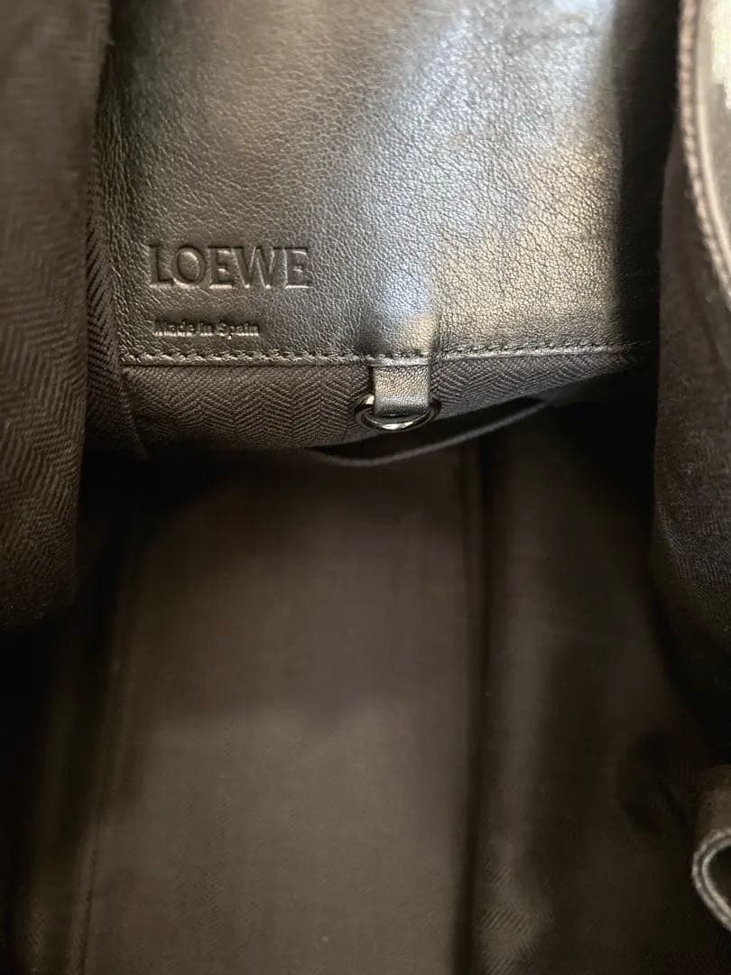 LOEWE ロエベ　ハンモック　ブラック　トートバッグ