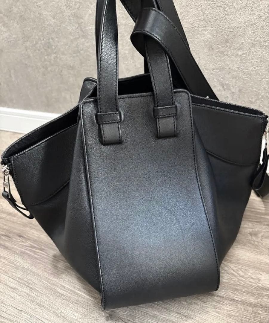 LOEWE ロエベ　ハンモック　ブラック　トートバッグ