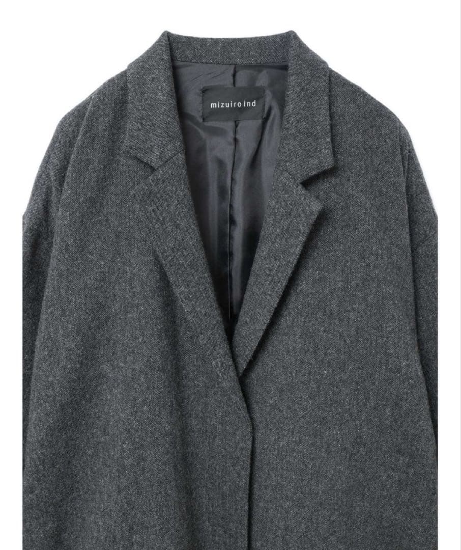 メリッサ　mizuiro ind テーラードジャケット チャコールグレー