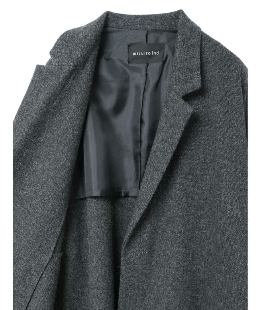 メリッサ　mizuiro ind テーラードジャケット チャコールグレー