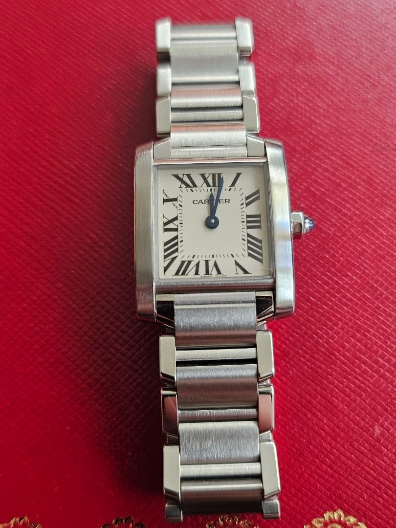 f*v様 【12/21まで】Cartier タンクフランセーズSM W51008