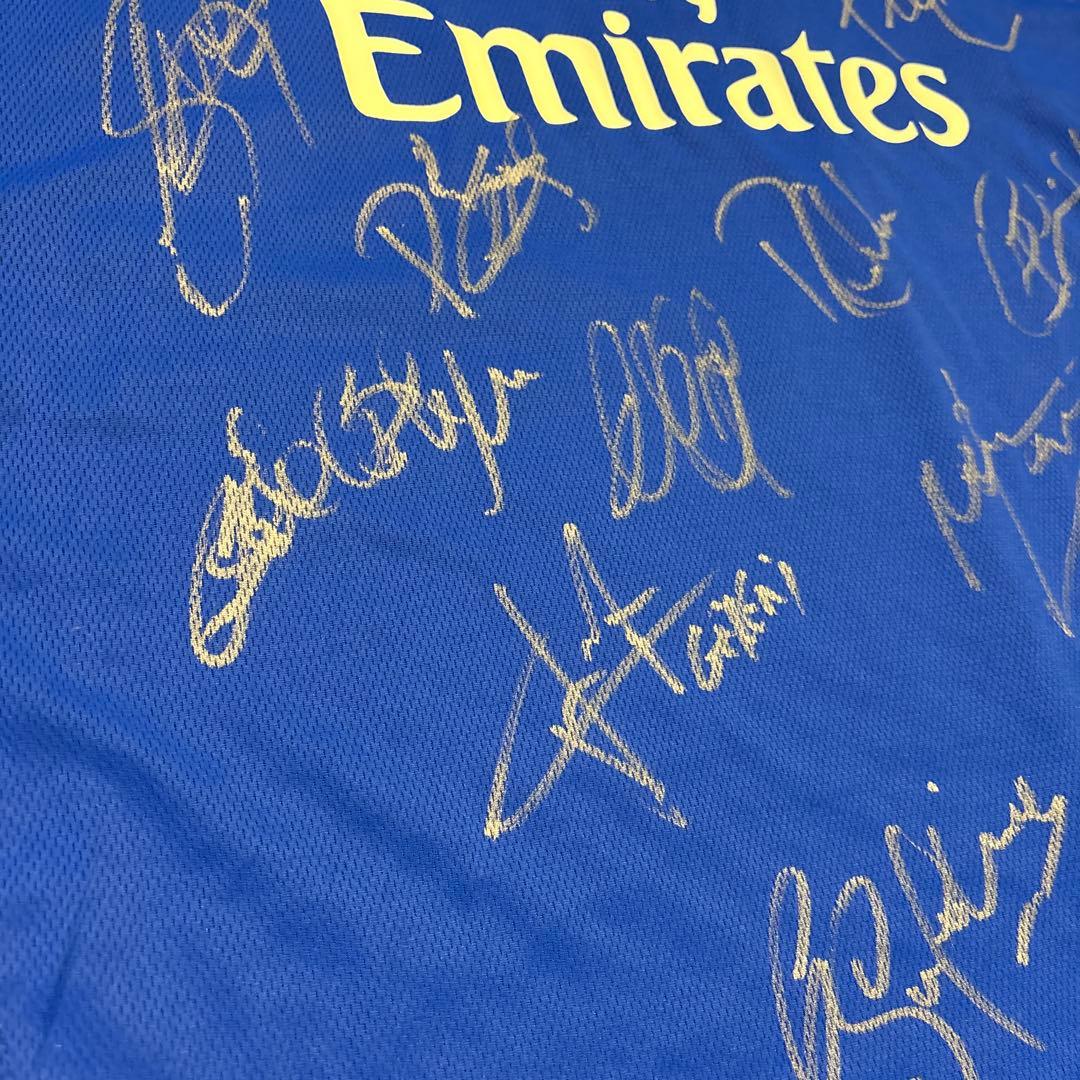 チェルシー2003-04サイン入りユニホーム モウリーニョ就任初年度