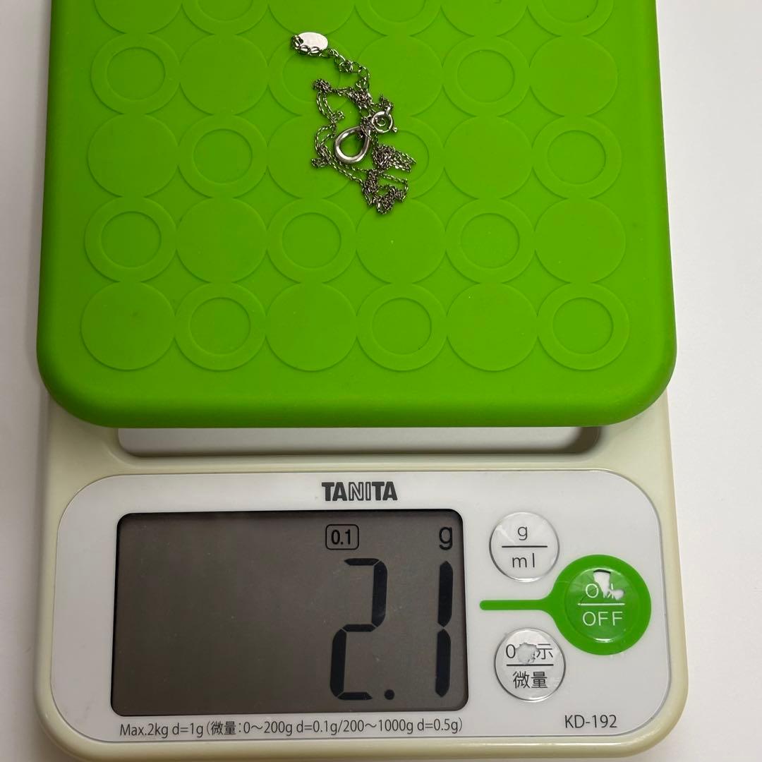 4℃ しずく ネックレス