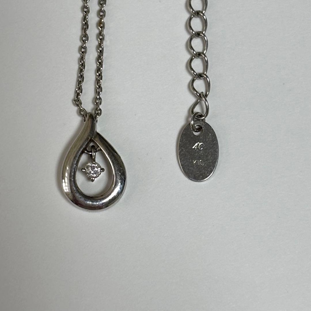 4℃ しずく ネックレス