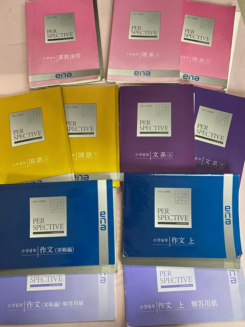【オトクな21冊】2023 年小６入試ena中学入試用　学習参考書問題集
