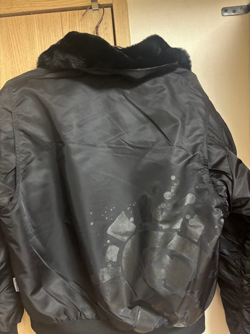 always do what you should do ファー付きジャケット