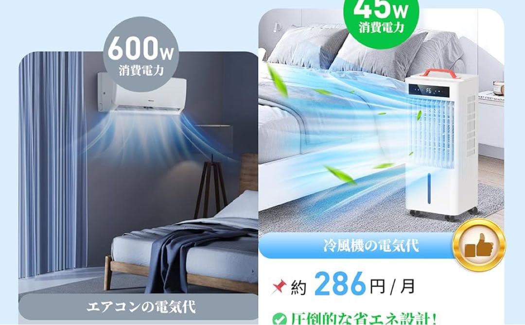 スポットクーラー ポータブルクーラー　2025年夏新開発 瞬間冷却 10L大容量