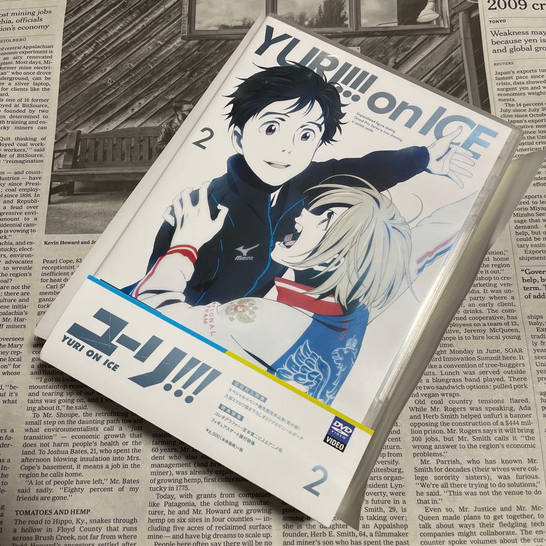 ユーリ!!! on ICE 全6巻 DVD版　YURI!!! on ICE 全巻