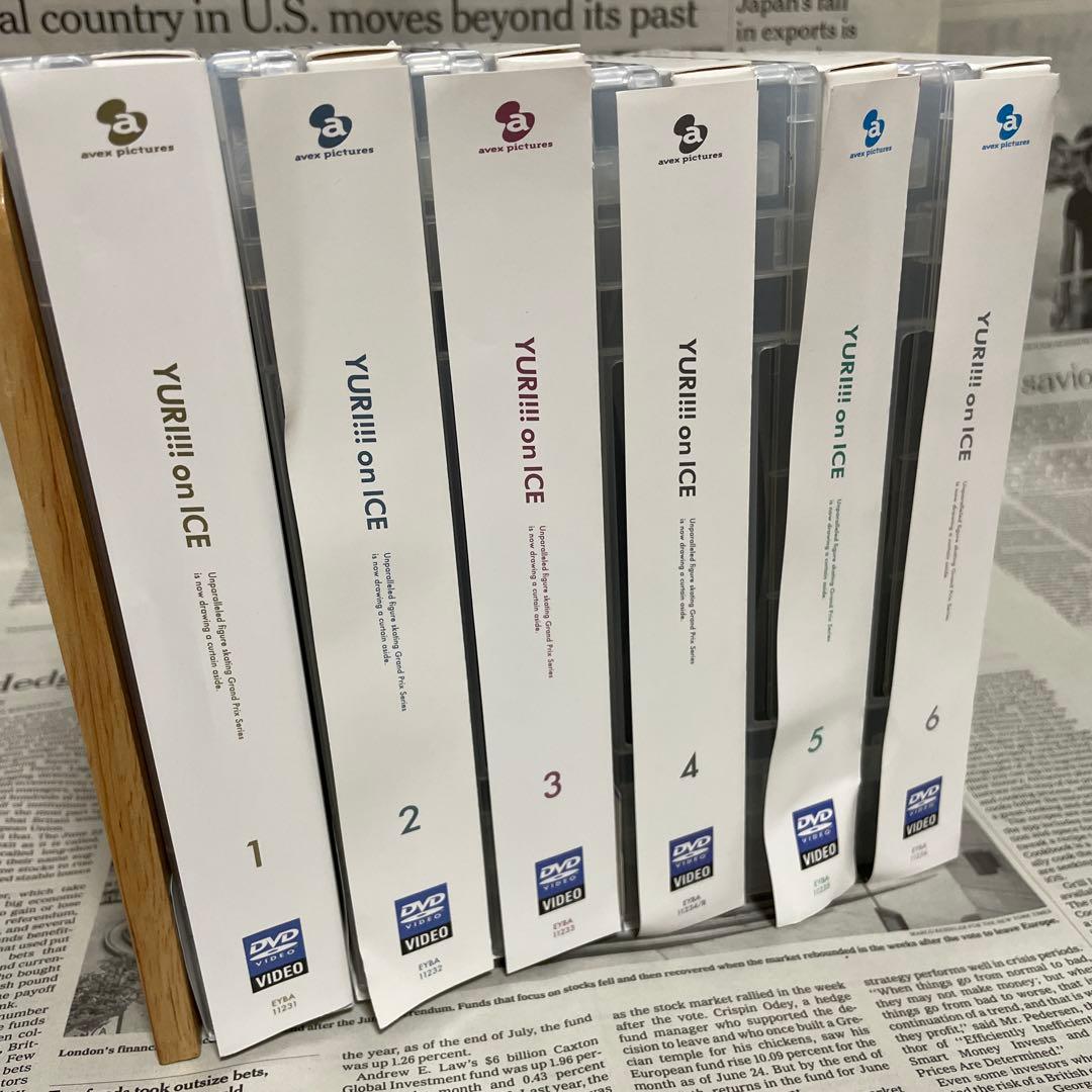 ユーリ!!! on ICE 全6巻 DVD版　YURI!!! on ICE 全巻