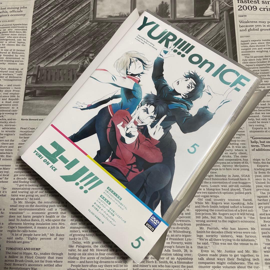 ユーリ!!! on ICE 全6巻 DVD版　YURI!!! on ICE 全巻