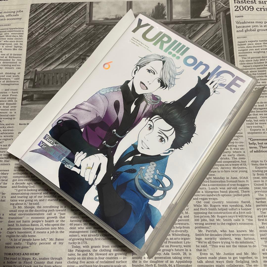 ユーリ!!! on ICE 全6巻 DVD版　YURI!!! on ICE 全巻
