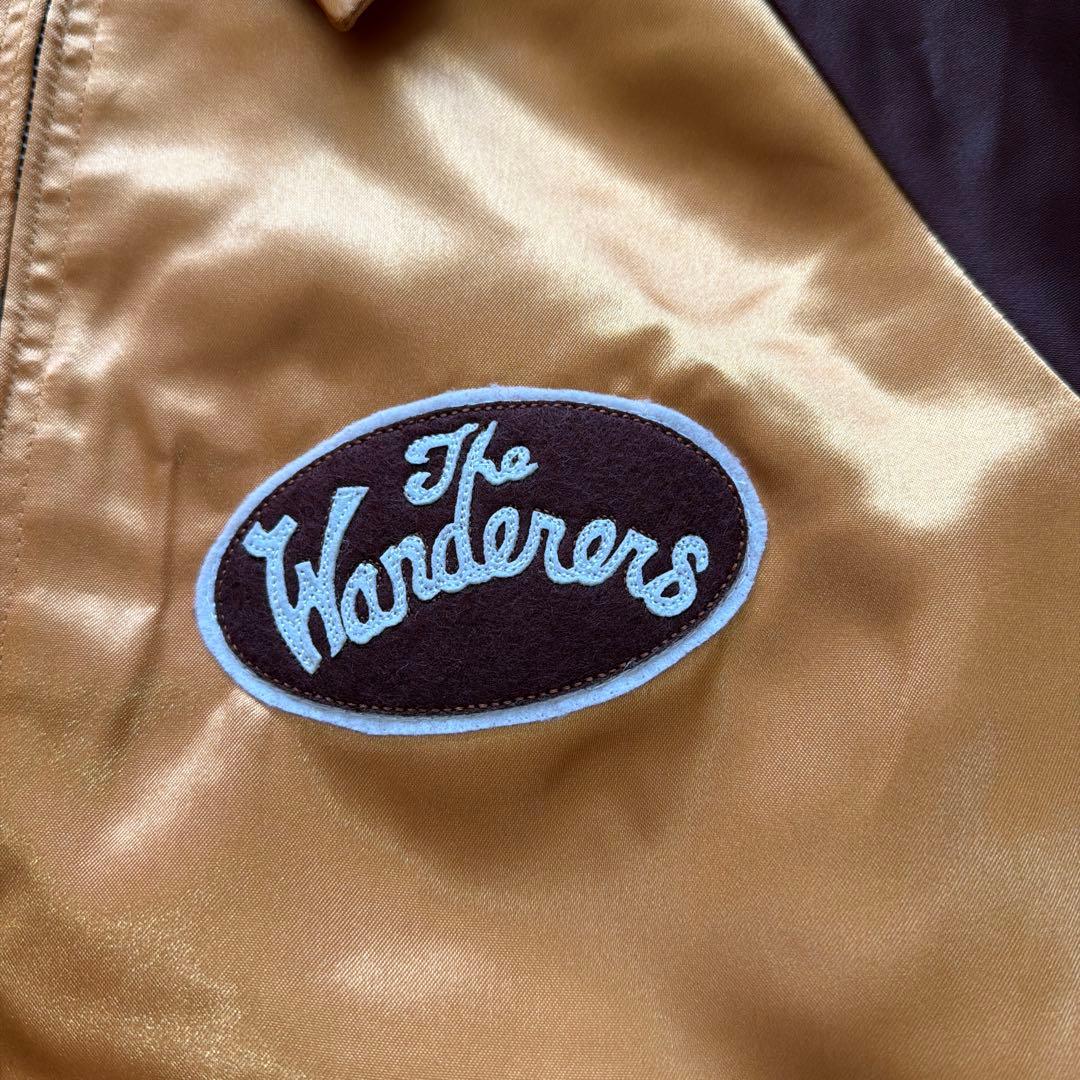 The Wanderers スカジャン ゴールド/ブラウン