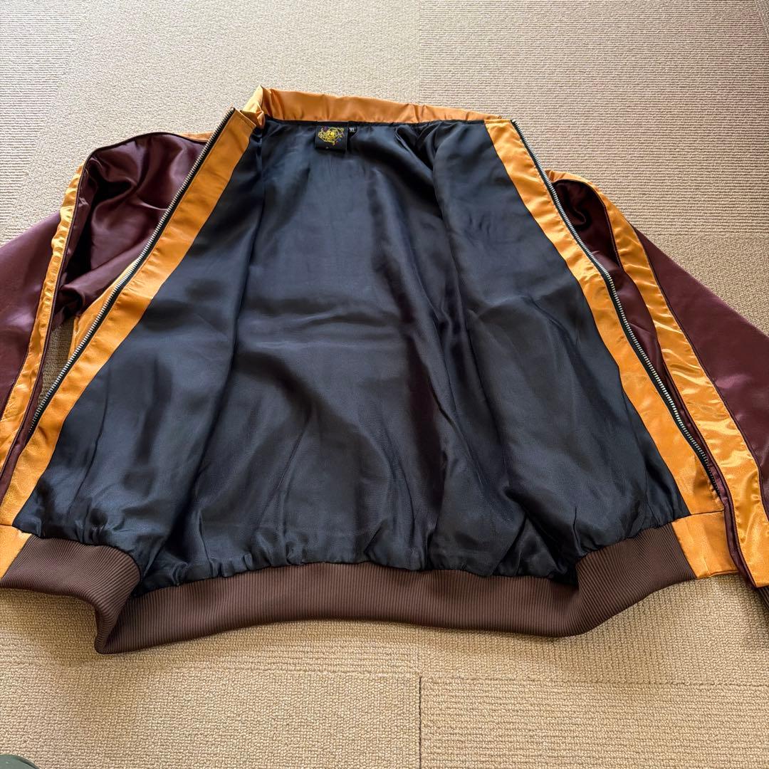 The Wanderers スカジャン ゴールド/ブラウン