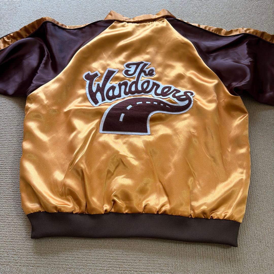 The Wanderers スカジャン ゴールド/ブラウン