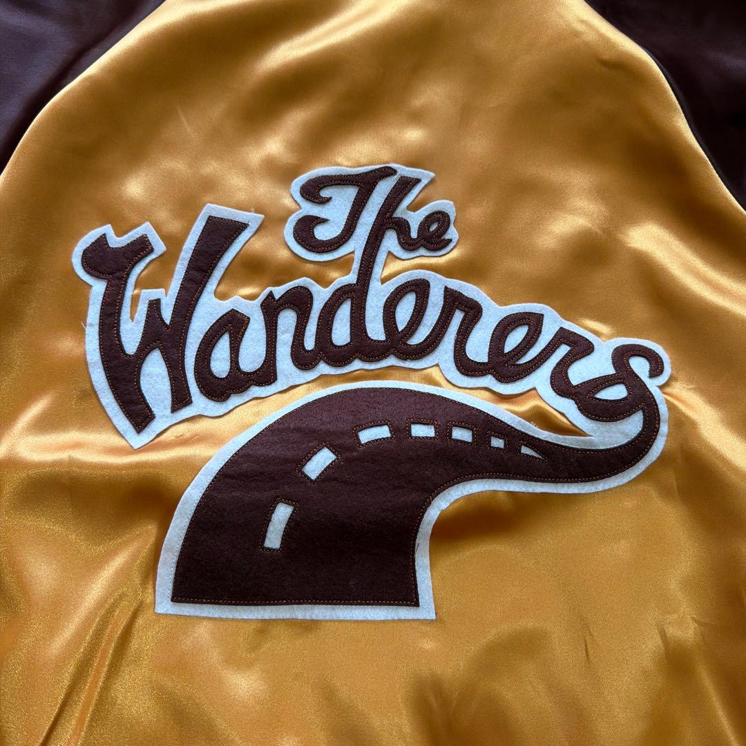 The Wanderers スカジャン ゴールド/ブラウン