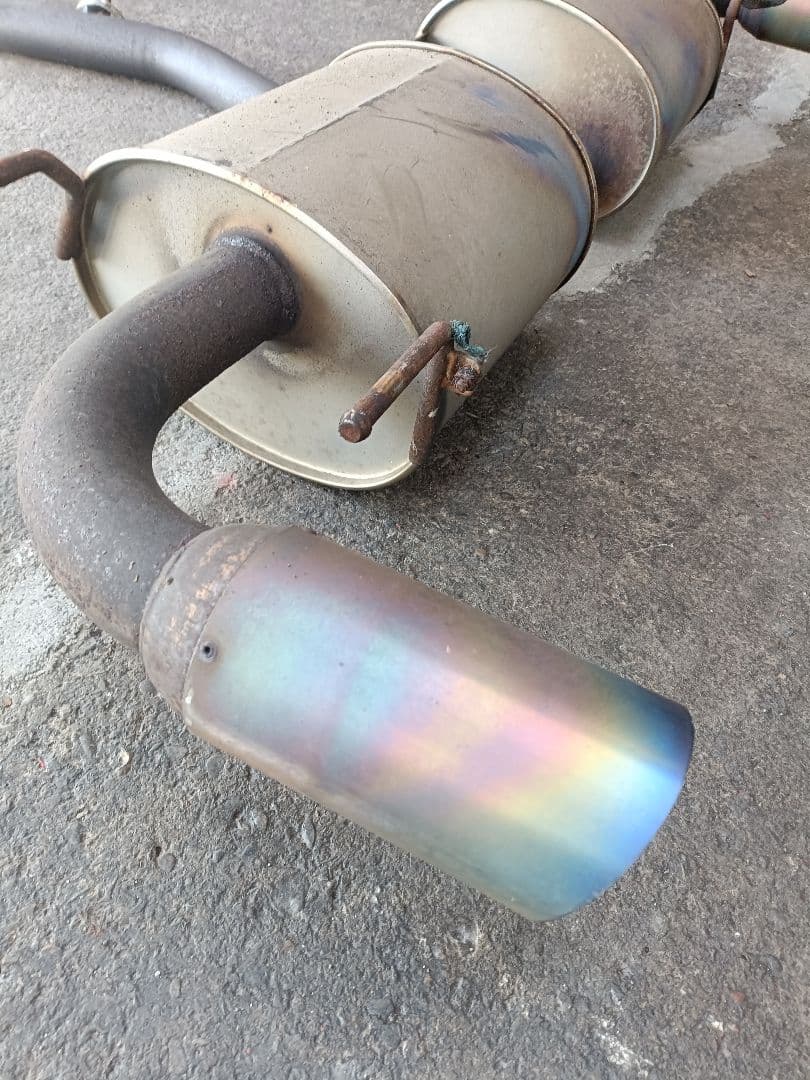 rx8 RX-8 前期 AutoExe オートエクゼ フルチタンマフラー 希少品