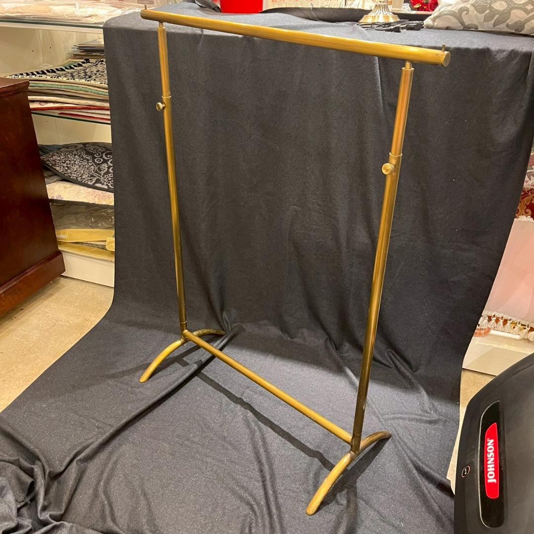 【定価98000円】訳アリ ハンガーラック アンティーク ゴールド 店舗什器