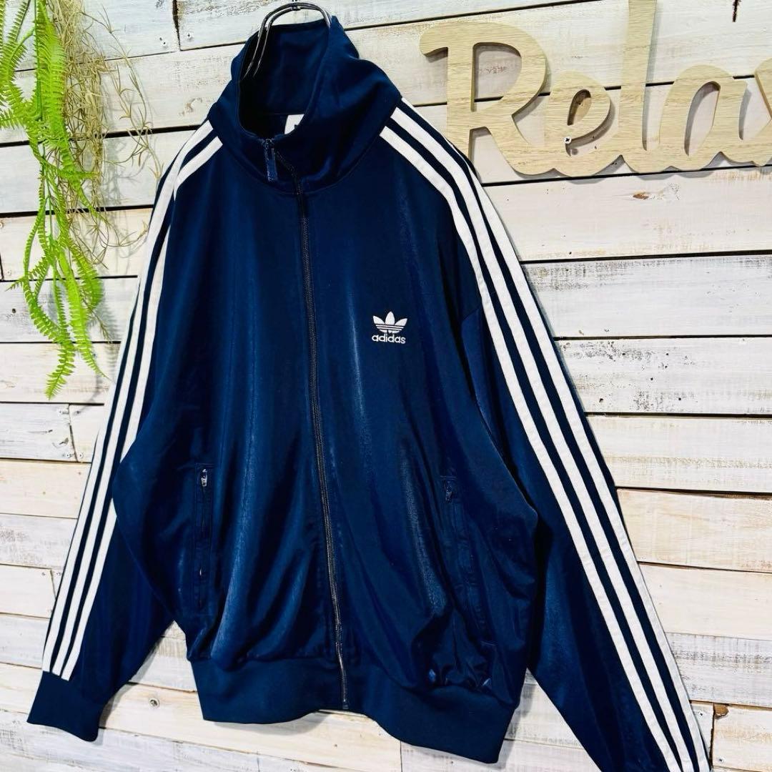 adidas トラックジャケット ネイビー L ファイヤーバード IR9893