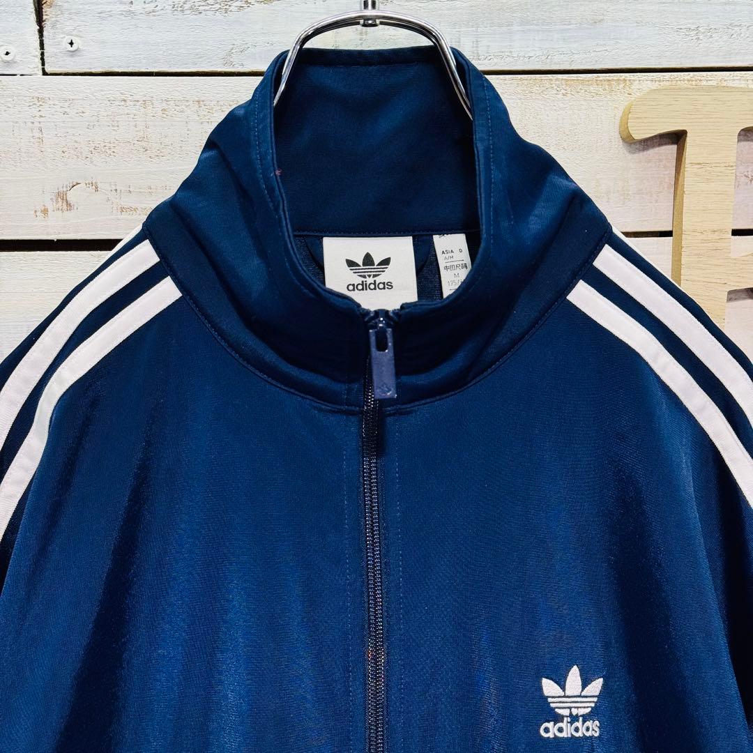 adidas トラックジャケット ネイビー L ファイヤーバード IR9893