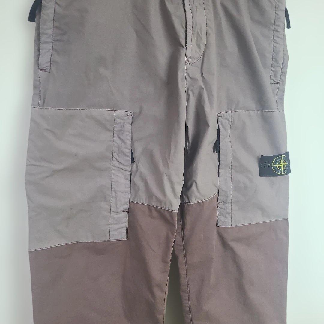 stone ストーンアイランド ツートーン カーゴパンツ 34