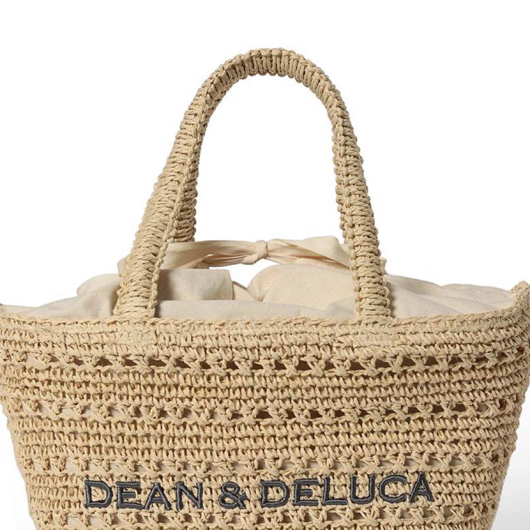 DEAN & DELUCA BEAMS クロッシェバスケットバッグ Sサイズ