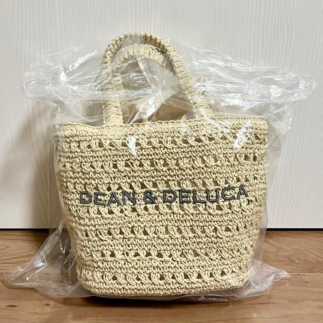 DEAN & DELUCA BEAMS クロッシェバスケットバッグ Sサイズ