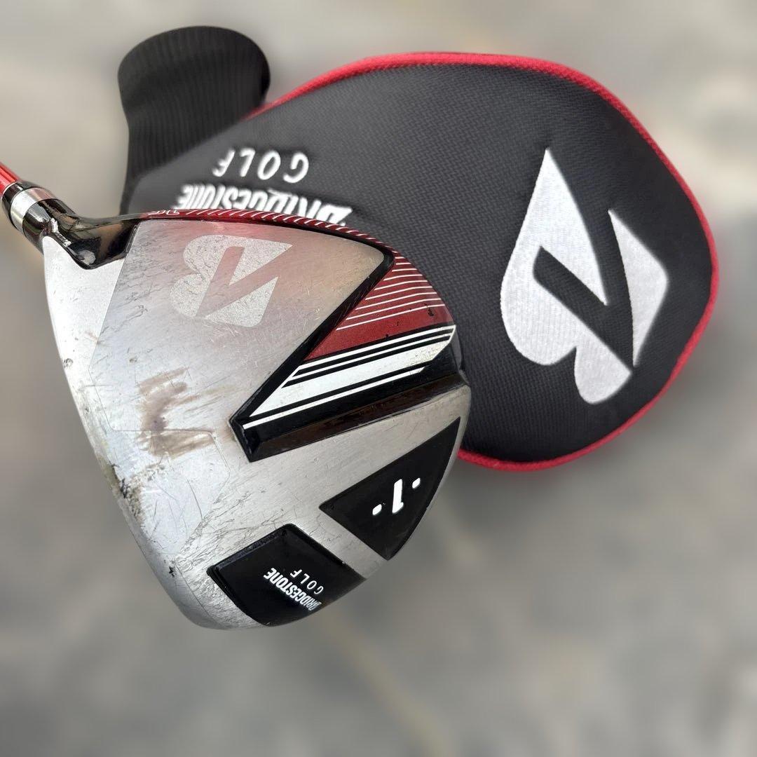 BRIDGESTONE GOLF キャディバッグ クラブセット レッド ジュニア