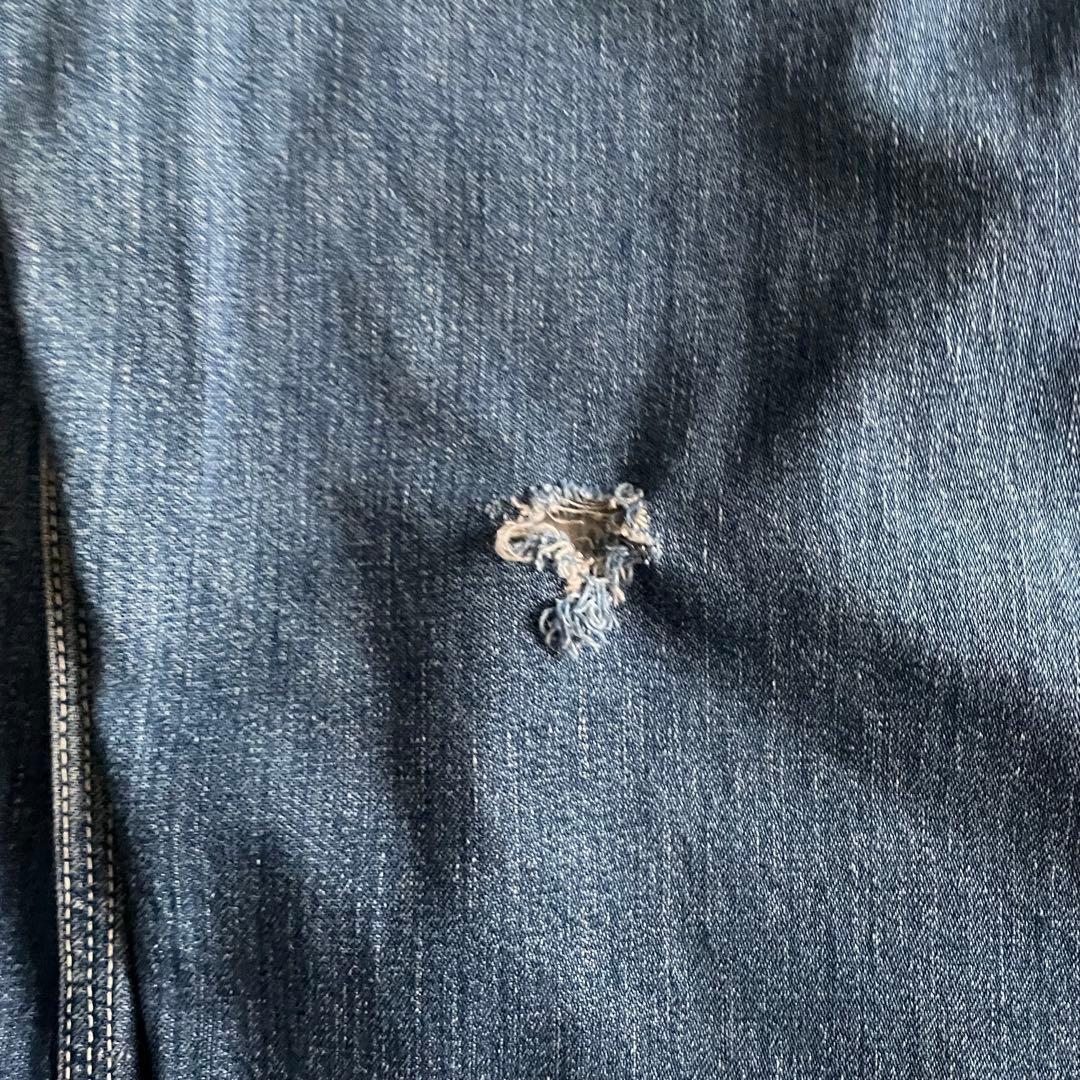 50s デニム ペインターパンツ ドーナツボタン