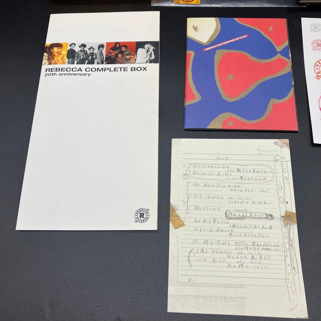 邦楽 REBECCA COMPLETE BOX 20th anniversary