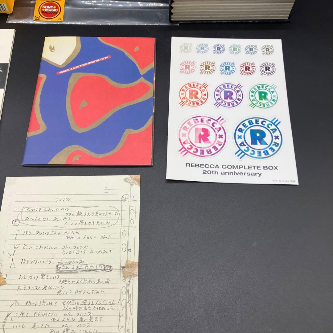 邦楽 REBECCA COMPLETE BOX 20th anniversary