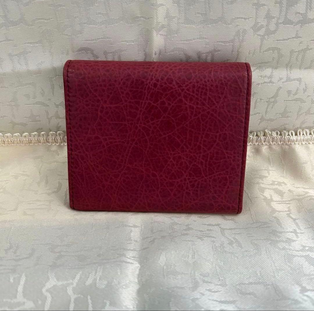 【極美品】BALENCIAGA バレンシアガ 三つ折り 財布　箱付き
