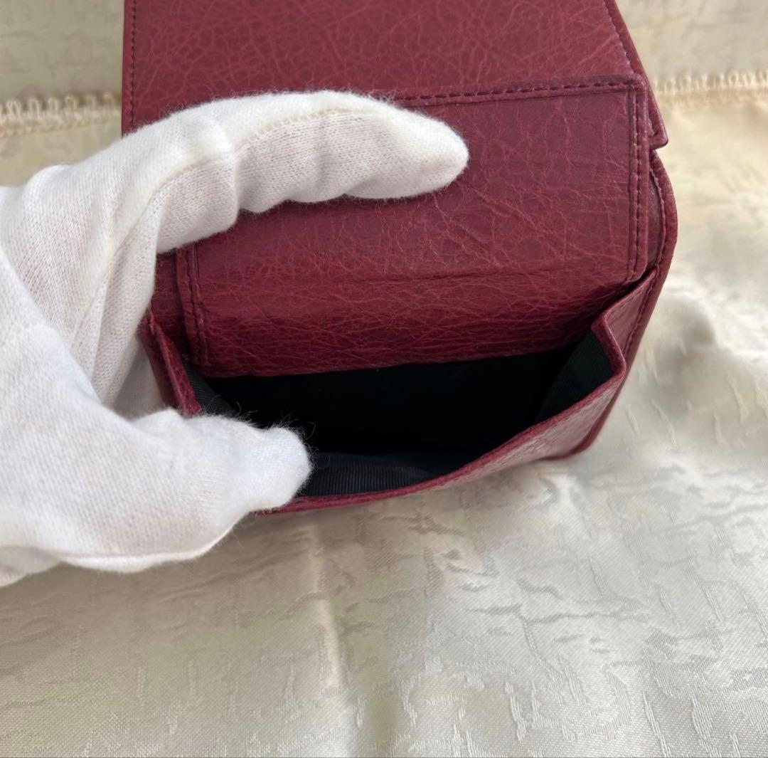 【極美品】BALENCIAGA バレンシアガ 三つ折り 財布　箱付き