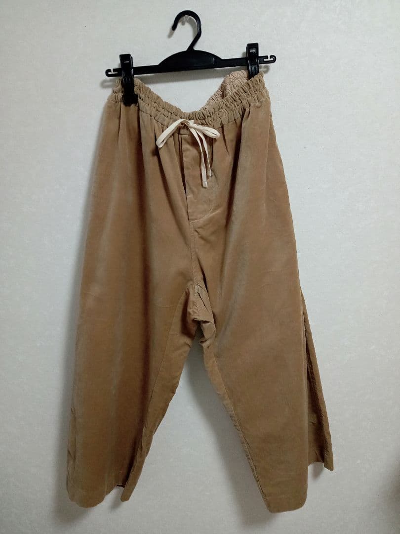 veritecoeurベルベティパンツ・ベージュVC-2519