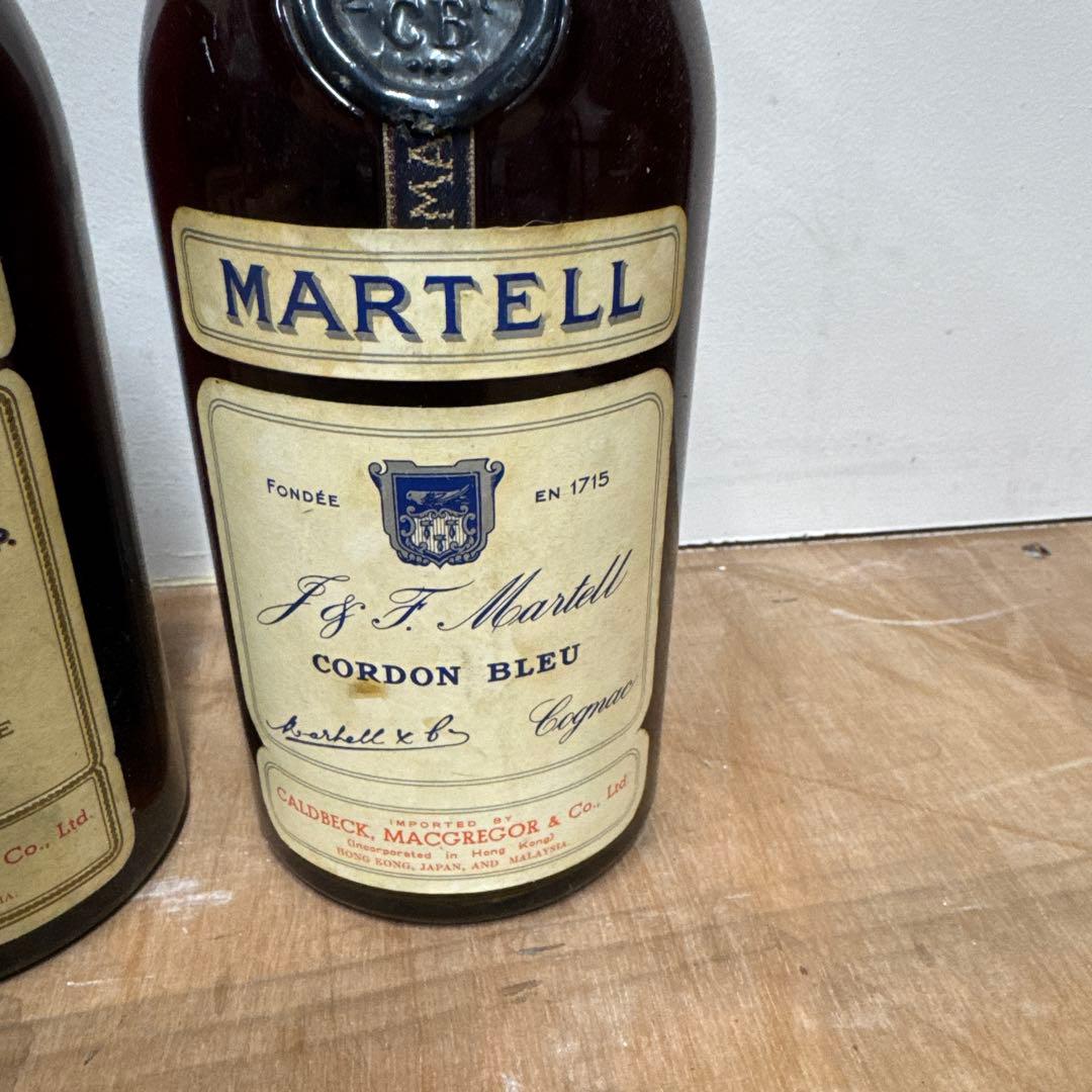 【古酒】マーテル MARTELL 旧ボトル 700ml ブランデー 3本セット