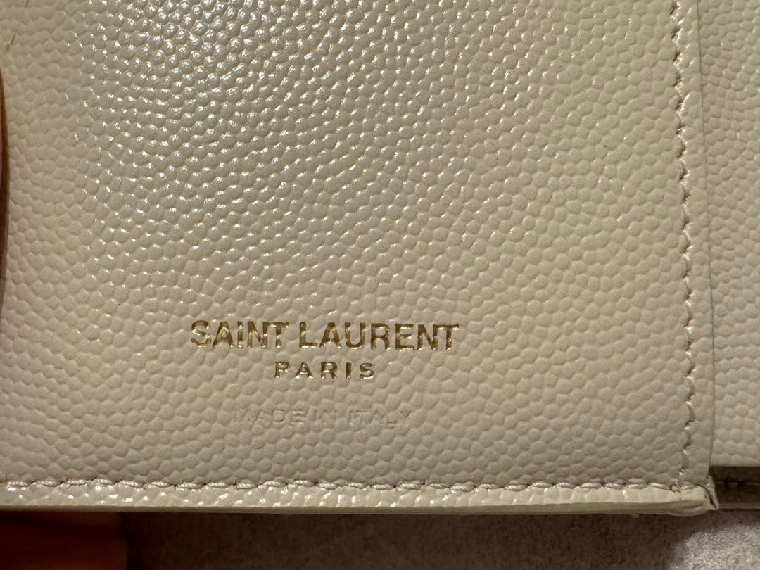 サンローラン　三つ折り財布