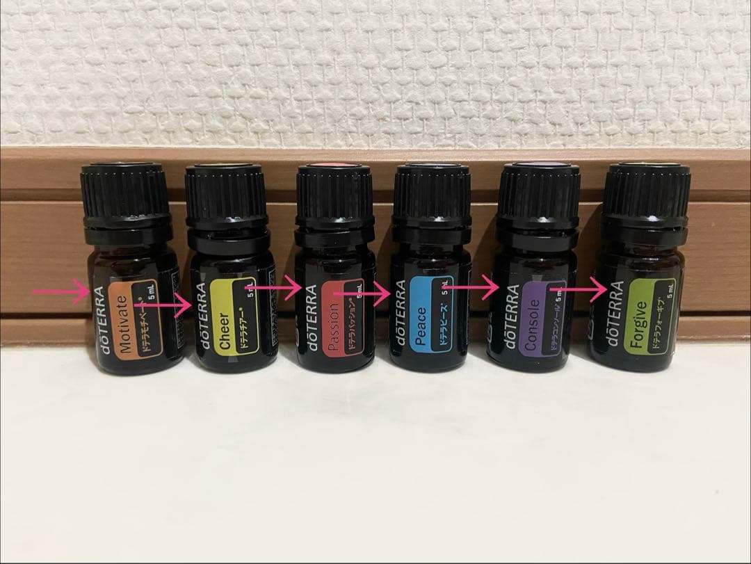doTERRA ドテラ　感情のオイル　6本