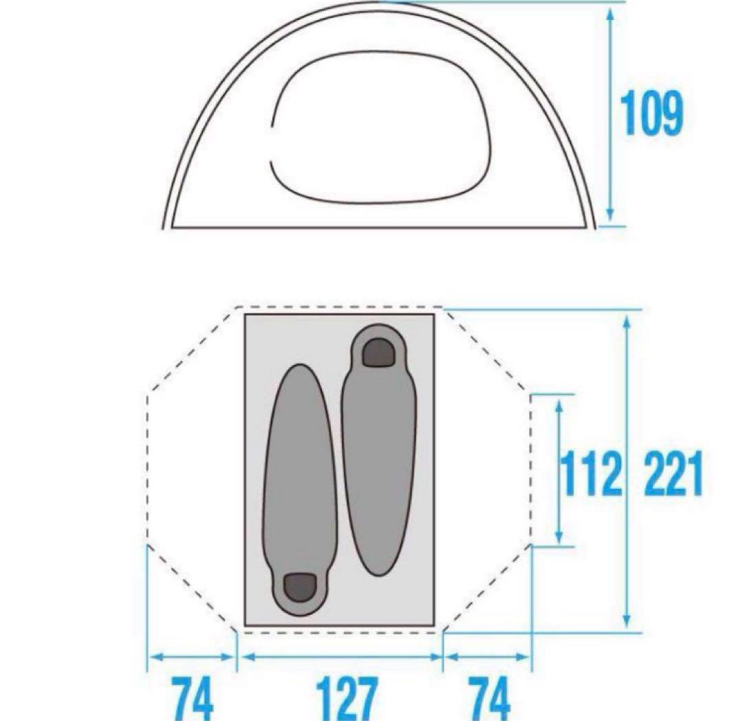 【新品未使用】THE NORTH FACE Stormbreak 2 テント