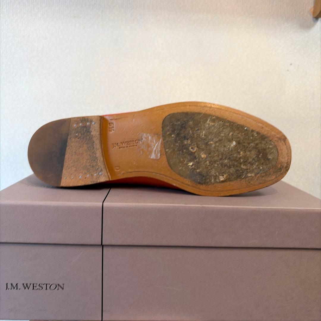 J.M. WESTON 281 ルモック　ローファー　オレンジ　5/D