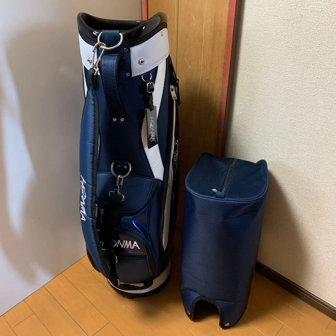 HONMA ネイビー キャディバック 送料無料