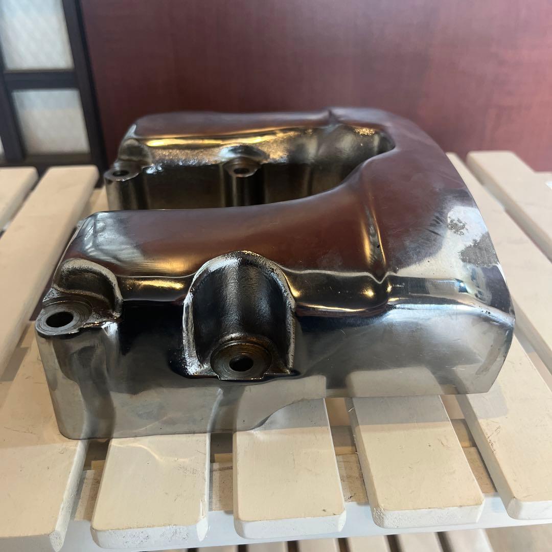 ショベルヘッド　ロッカーカバー　メッキ