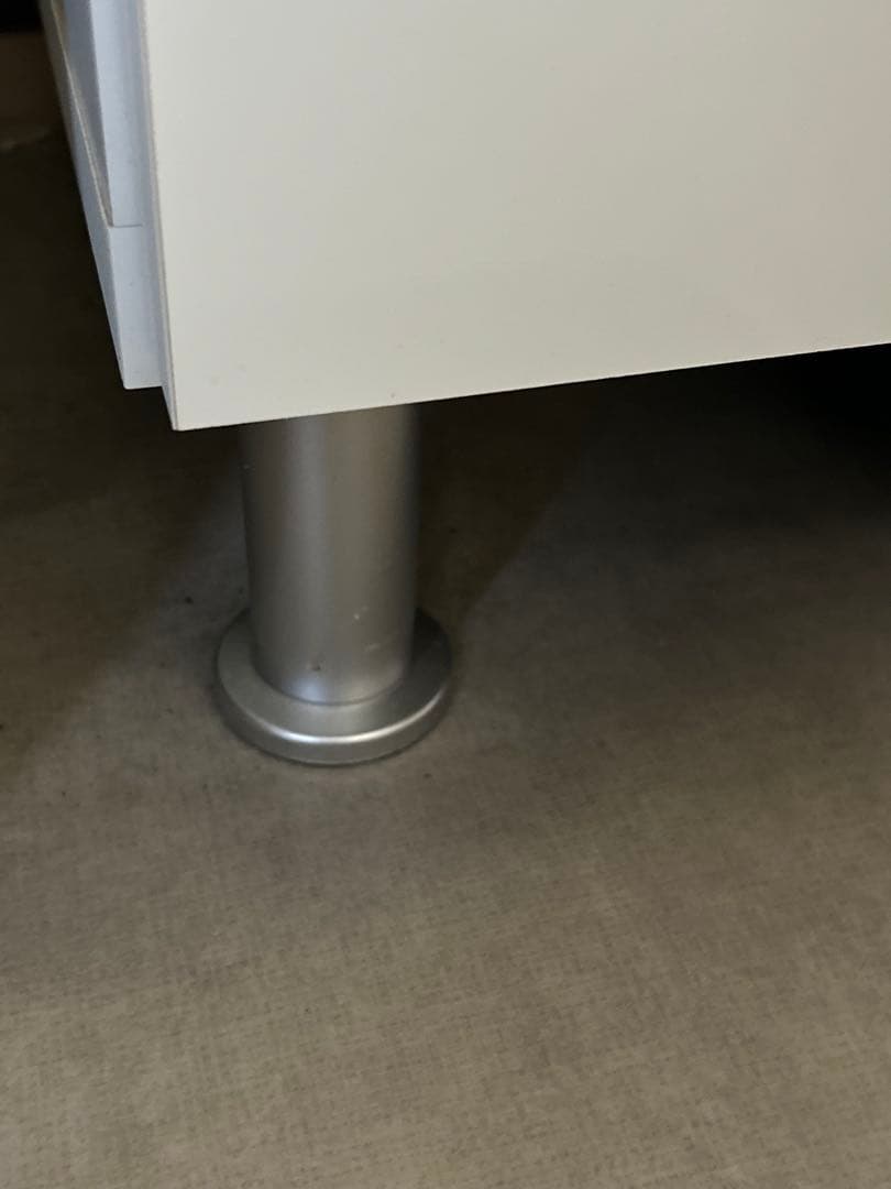 大川家具　シューズボックス　靴箱　鏡面ホワイト　ニトリ　幅75