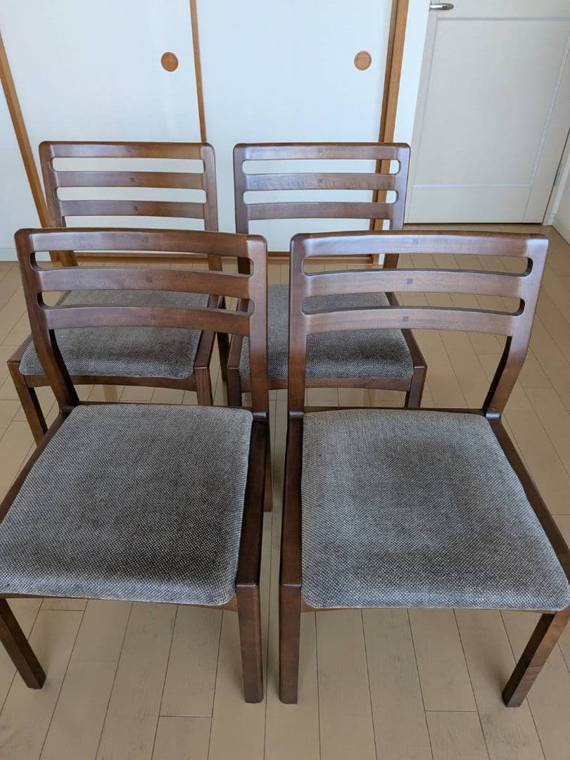 【値引き】ダイニングチェア4脚セット
