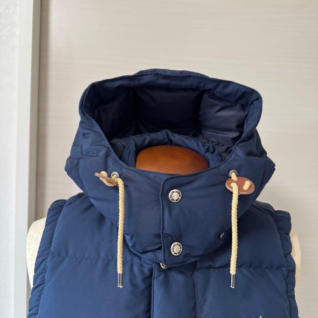 【新品同様】【レディース】サイズL ポロ　ラルフローレン　ダウンベスト