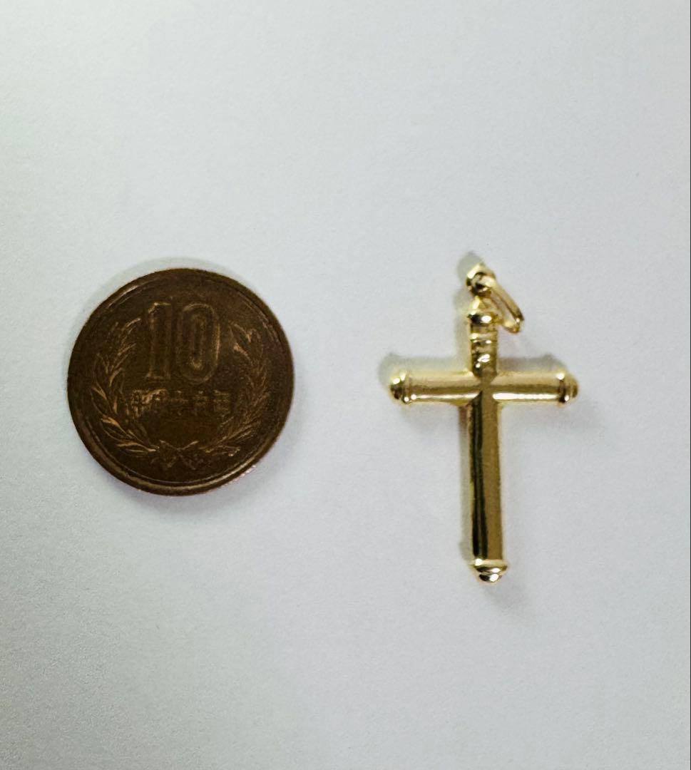 金のクロスペンダント　18k
