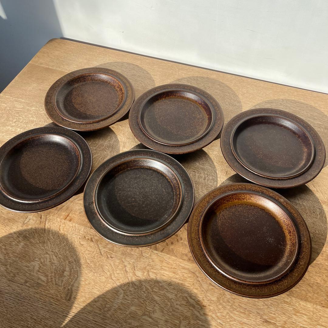 Arabia 20cm プレート　6枚セット　(品番12)