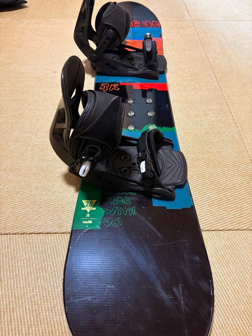 キッズ　ジュニア head スノーボード 2点セット　128cm