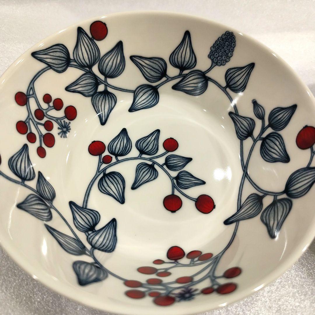 新品★アラビア 17cm ボウル ルノ フロストベリー スコープ おまけ付き